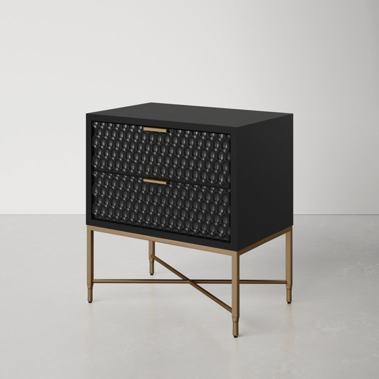 Capra 2 Drawer Nightstand & Reviews AllModern